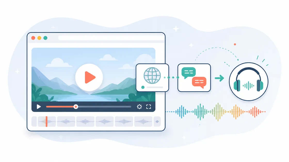 One-Click Translation for Effortless Foreign Videos